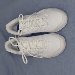 Reebok White Leather Walk Ultra DMX Sneakers 7